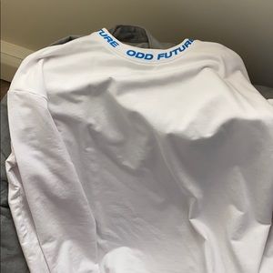 Odd future white long sleeve t-shirt